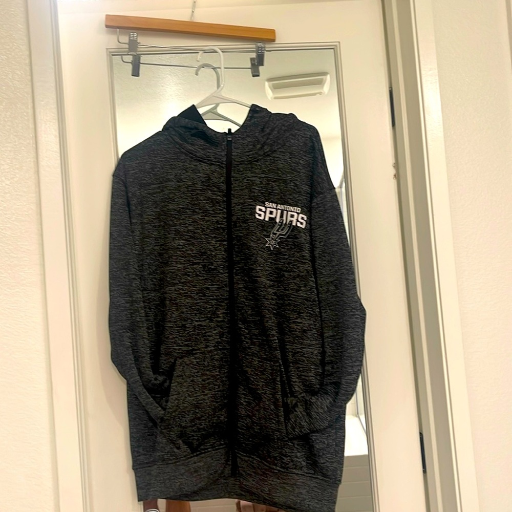NBA spurs zip up hoodie
